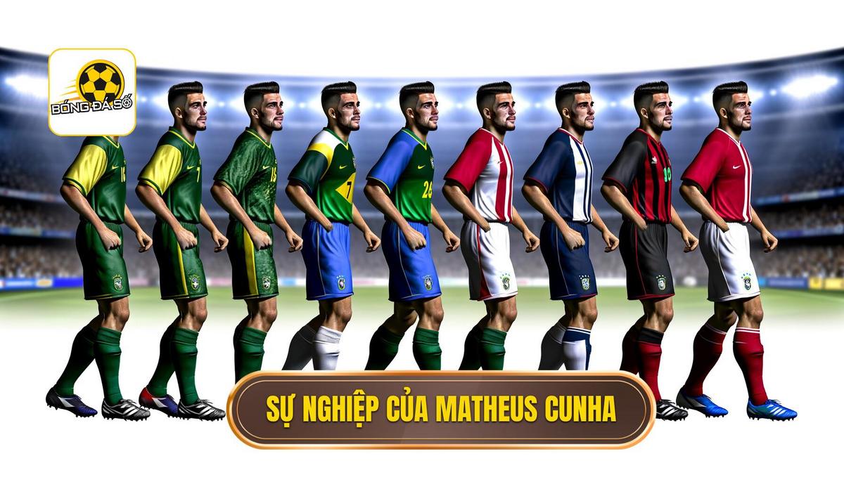 Hành trình sự nghiệp của Matheus Cunha