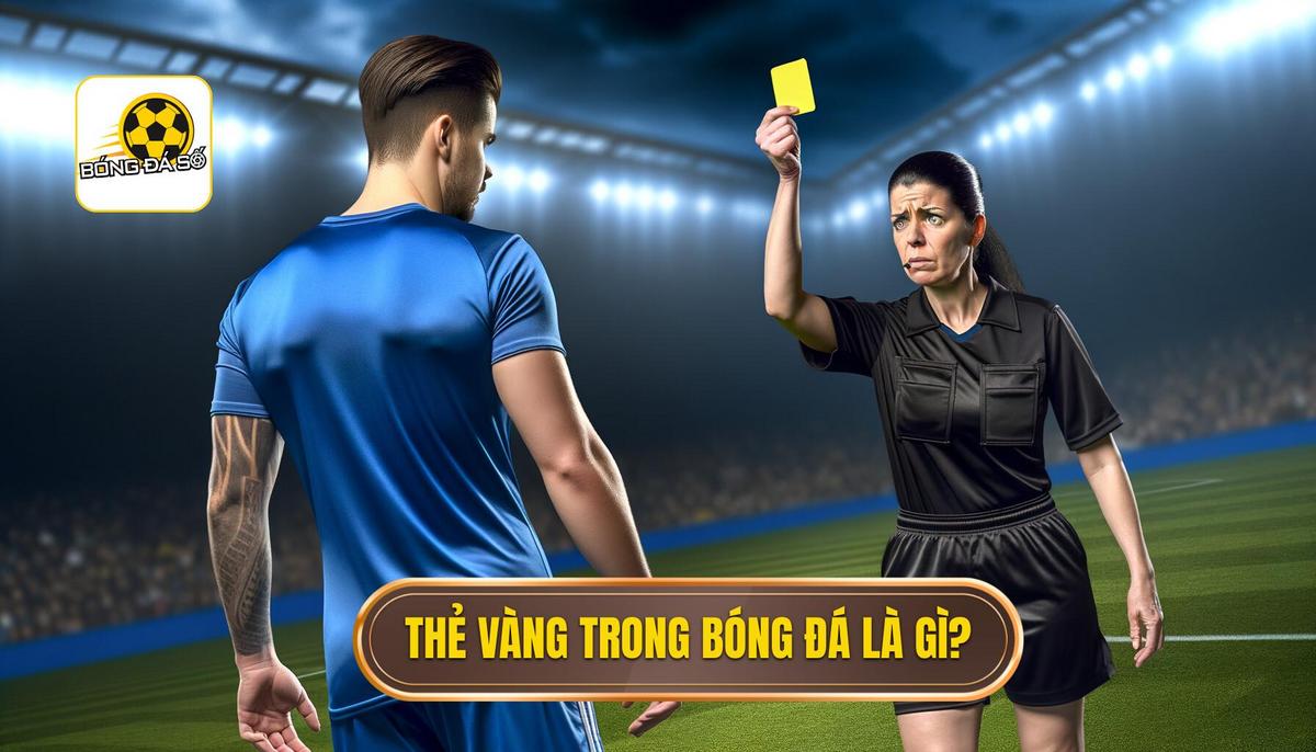 Khái niệm cơ bản_ Thẻ vàng là gì bóng đá
