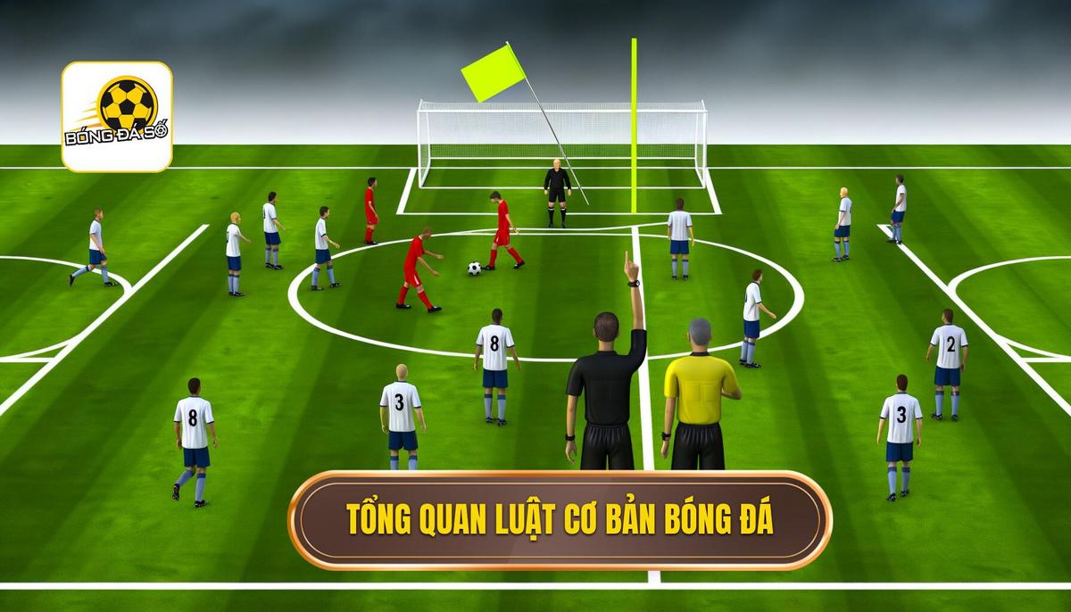 Khái quát về luật cơ bản trong bóng đá