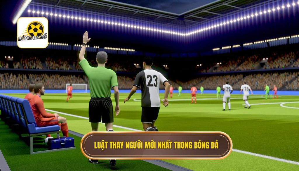 Luật thay người mới nhất trong bóng đá