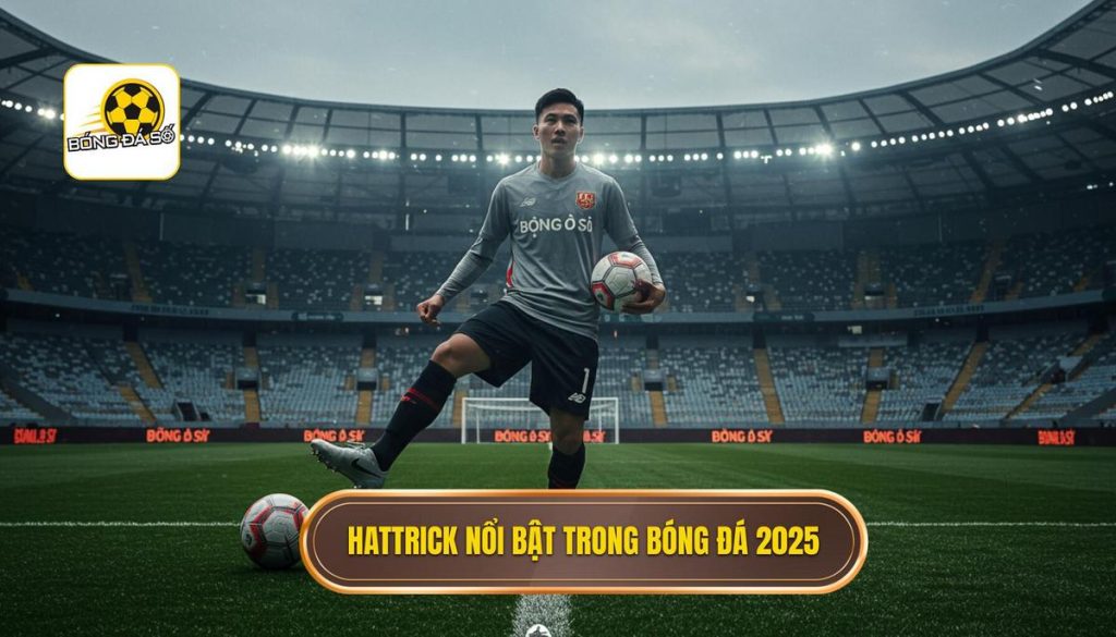 Hattrick nổi bật trong bóng đá 2025