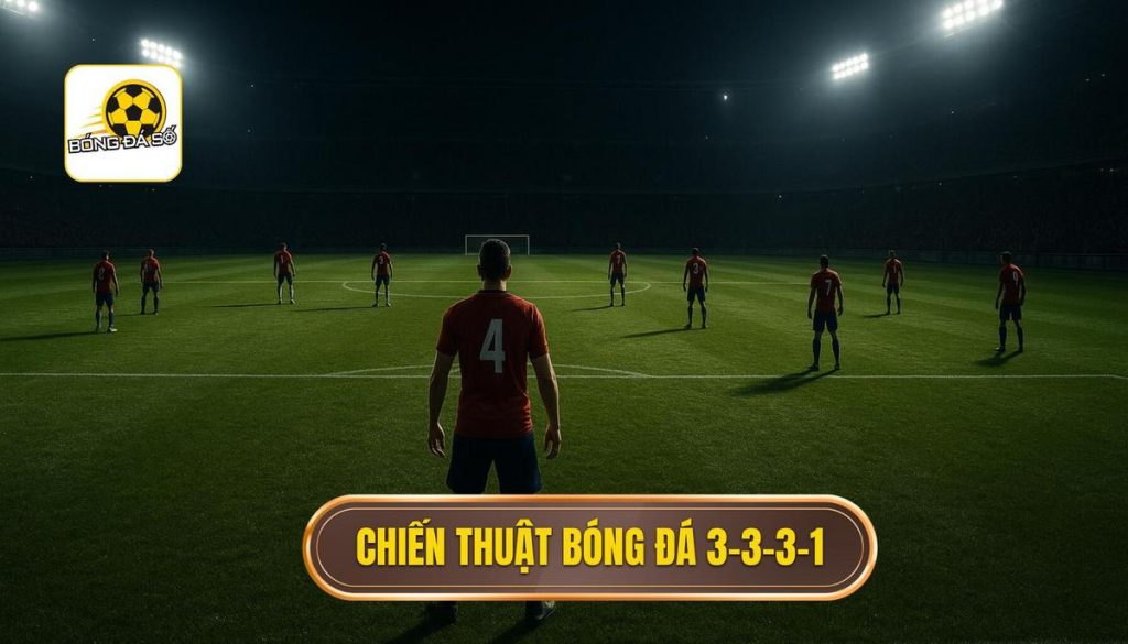 Chiến thuật bóng đá 3-3-3-1