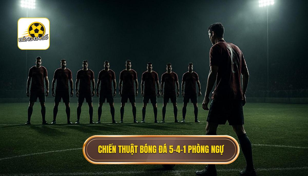 Nền tảng của Chiến thuật bóng đá 5-4-1 phòng ngự