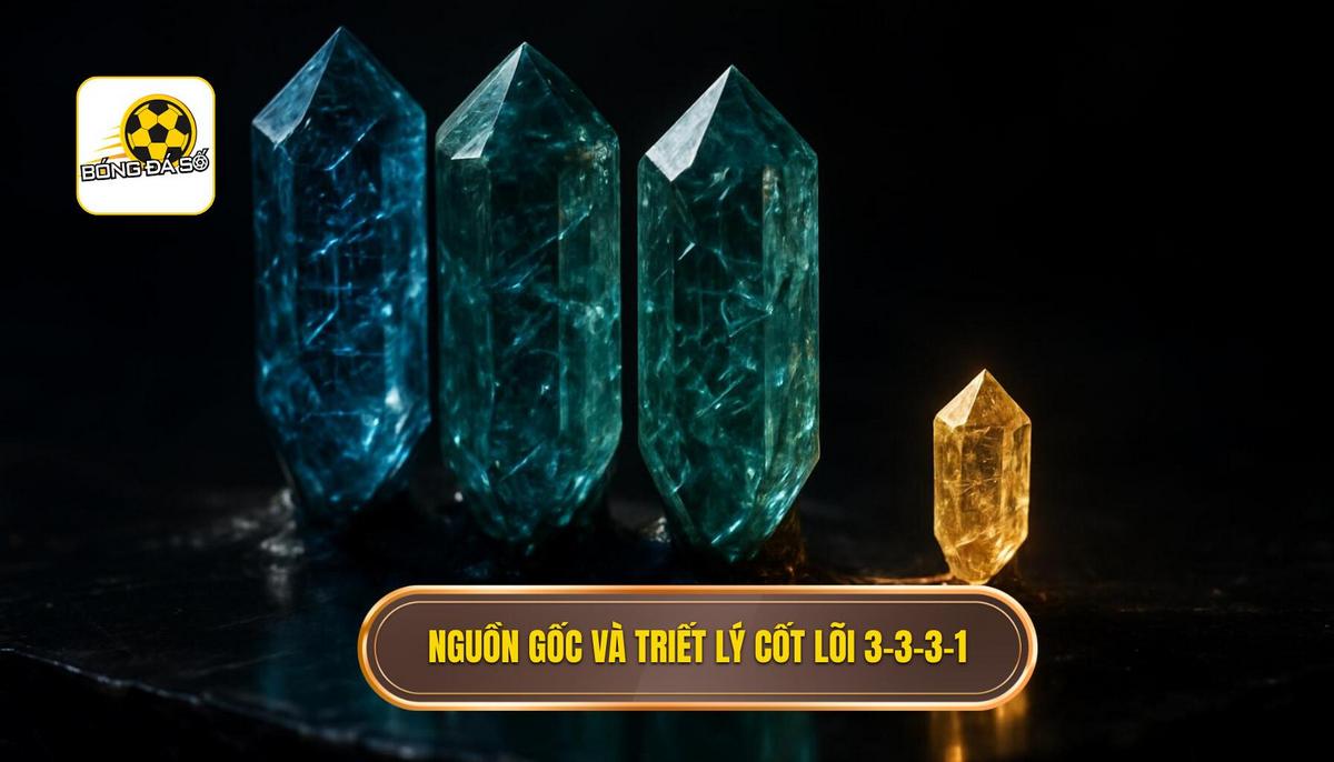 Nguồn gốc và Triết lý cốt lõi của 3-3-3-1