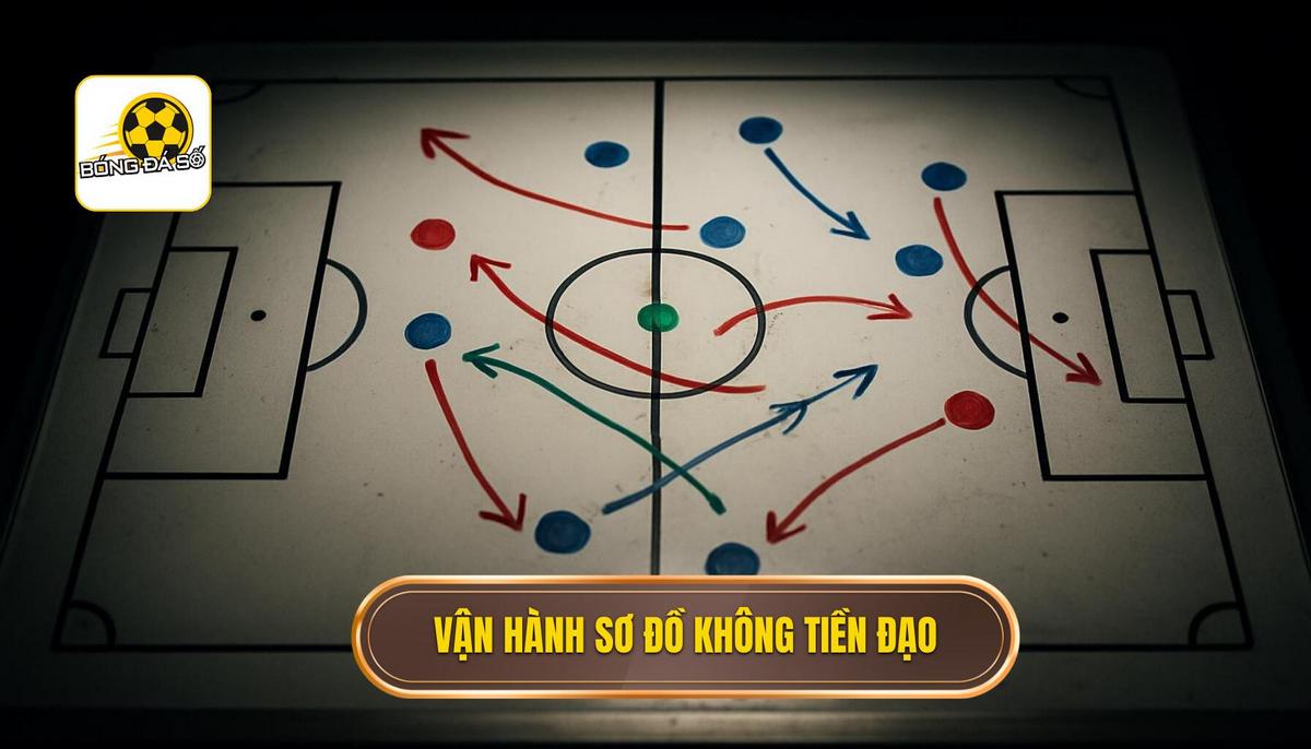 Cách vận hành chi tiết của sơ đồ không tiền đạo