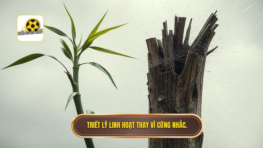 1. Triết lý linh hoạt thay vì cứng nhắc.