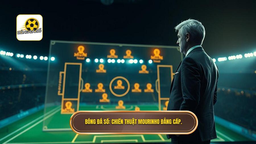 Bóng Đá Số_ Chiến thuật Mourinho đẳng cấp.