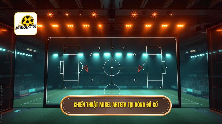 Chiến thuật Mikel Arteta tại BÓNG ĐÁ SỐ