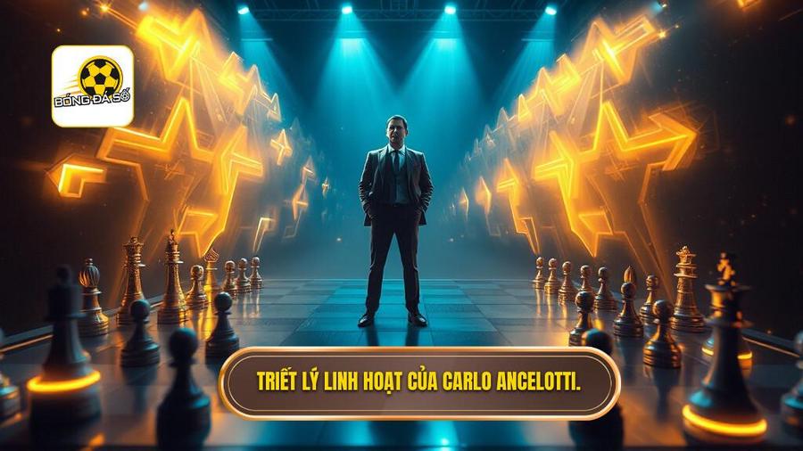 Triết lý cốt lõi trong Chiến thuật Carlo Ancelotti: Sự linh hoạt tối thượng
