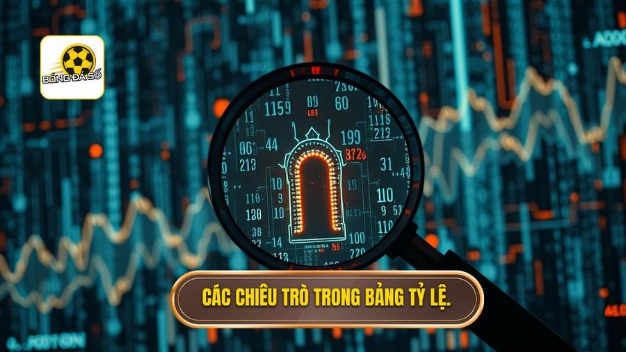 Các chiêu trò trong bảng tỷ lệ.