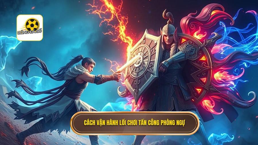 Cách vận hành lối chơi: Tấn công và Phòng ngự