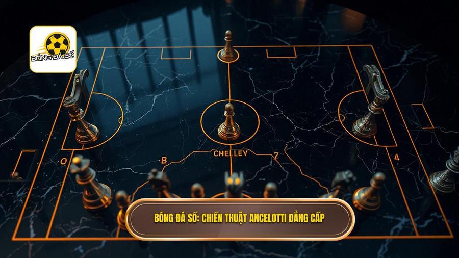 Chiến thuật Carlo Ancelotti: Nghệ thuật của sự linh hoạt và tư duy quản trị đỉnh cao