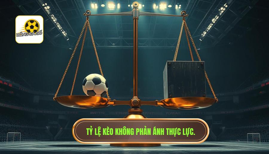 Tỷ lệ kèo không phản ánh chính xác thực lực đội bóng