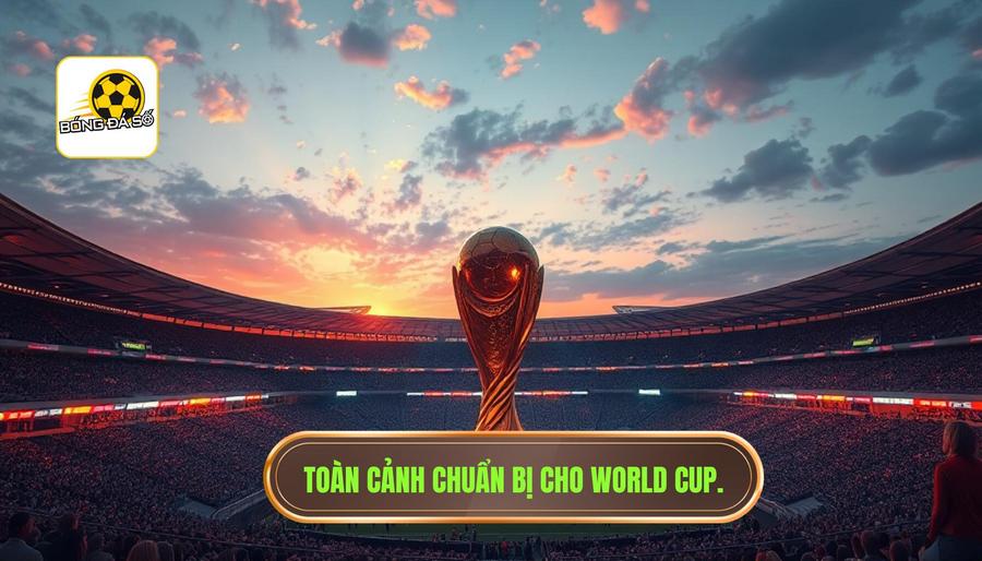 Toàn cảnh chuẩn bị cho World Cup.