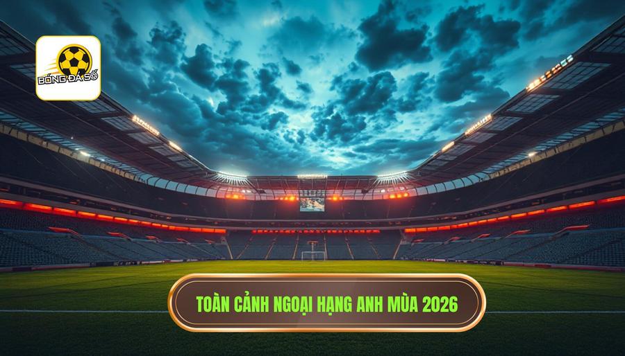 Toàn cảnh Ngoại hạng Anh mùa 2026